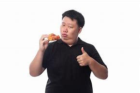 Image result for Fat Person Eating Pizza