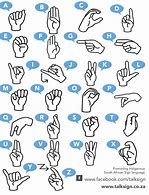 Image result for Sign Language South African Face