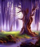 Image result for Blue Weeping Willow Tree