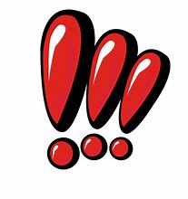 Image result for red exclamation mark clip art