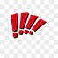 Image result for Red Exclamation PNG