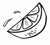 Image result for Orange Wedge Coloring Page