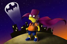 Image result for The Simpsons Super 7 Bartman