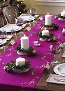 Image result for Christmas Black and White Table Runner