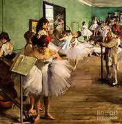 Image result for Edgar Degas Dancing Class