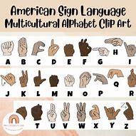 Image result for Sign Language Clip Art