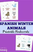 Image result for Free Printable Spanish Vocabulary