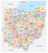 Image result for Ohio Maps Printable