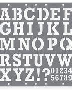 Image result for Free Printable Letter Stencils Online