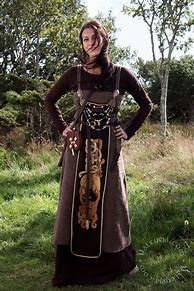 Image result for Traditional Viking Women Clothing