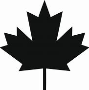 Image result for Maple Leaf Silhouette Vector