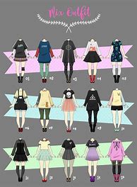 Image result for Anime Outfits for Girls