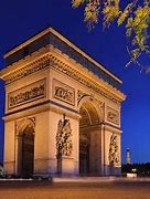 Image result for Arc De Triomphe Drapeau France