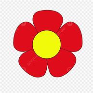 Image result for Red Colored Flower Clip Art