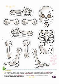 Image result for Free Printable Skeleton Crafts