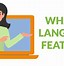 Image result for Types of Language Features