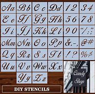 Image result for Lowercase Letter Stencils