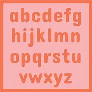 Image result for Small Alphabet Letters A