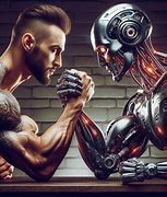 Image result for Human and Ai Arm Wrestling