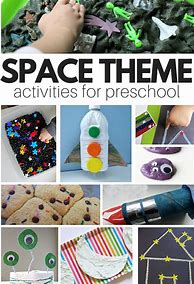 Image result for Space Theme Preschool Art