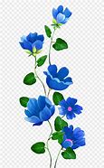 Image result for Blue Flower Border Clip Art Free