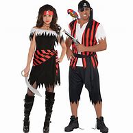 Image result for Couples Pirate Halloween Costumes