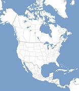 Image result for Map of North America