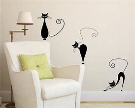 Image result for Cat Wall Decals