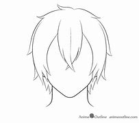 Image result for Anime Boy Curly Hair Drawing