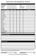 Image result for Employee Performance Evaluation Form Template