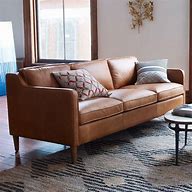 Image result for Camel Color Leather Sofa