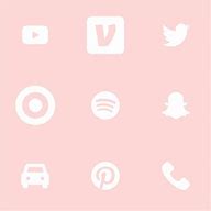 Image result for Light-Pink Aesthetic App Icons