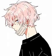 Image result for Anime Boy Pink Hair