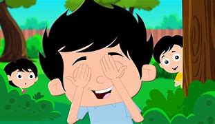 Image result for Kids Hide and Seek Cartoon