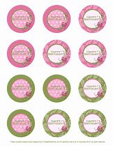 Image result for Cupcake Topper Template Free