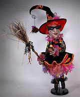 Image result for Halloween Witches Dolls