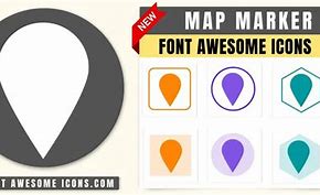 Image result for Font Awesome Icon of Map Marker