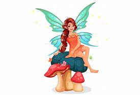 Image result for Mushroom Fairy Clip Art