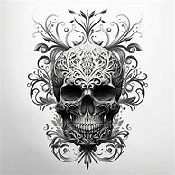 Image result for Law Skull Line Art