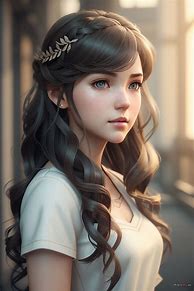 Image result for Realistic Anime Girl Characters