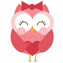 Image result for Valentine Owl Clip Art