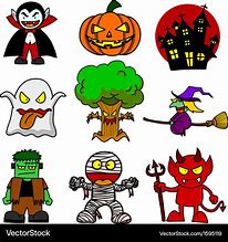 Image result for Halloween Cartoon Characters