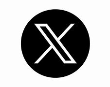 Image result for New Twitter X Icon