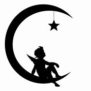 Image result for Angel Moon Silhouette