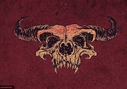 Image result for Demon Skull Wallpaper