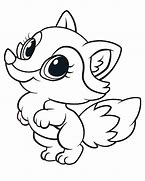 Image result for Unicorn Fox Coloring Page