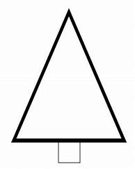 Image result for Triangle Christmas Tree Template