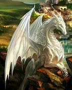 Image result for Beautiful White Dragon Art