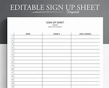 Image result for Halloween Sign Up Sheet Simple