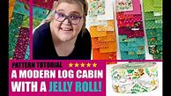 Image result for Crazy Log Cabin Quilt Pattern